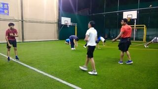 Cricket coaching | fitness training | stretching | agility drill session | Unicorn Sports Mumbai