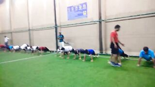 Cricket coaching | fitness training | stretching | agility drill session | Unicorn Sports Mumbai