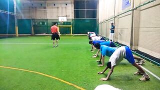 Cricket coaching | fitness training | stretching | agility drill session | Unicorn Sports Mumbai