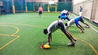 Cricket coaching | fitness training | stretching | agility drill session | Unicorn Sports Mumbai