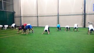 Cricket coaching | fitness training | stretching | agility drill session | Unicorn Sports Mumbai