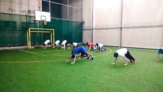 Cricket coaching | fitness training | stretching | agility drill session | Unicorn Sports Mumbai