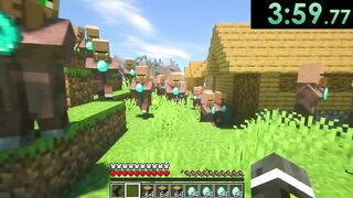 Speedrunning Minecraft but I enslave villagers