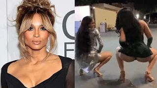 Ciara Leaves Fans In Shock After Shares Video of Twerking At A Gas Station! WATCH