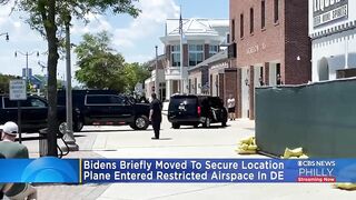 Biden Evacuated After Plane Entered Airspace Near Beach Home