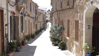 ALCUDIA MALLORCA 2022 BEACH OLD TOWN 4K