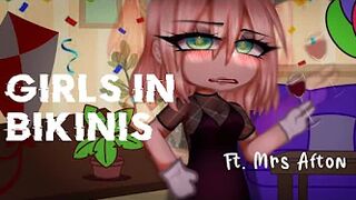 Girls in bikinis [FNaF] Gacha Club // ft. Mrs Afton (fanmade)