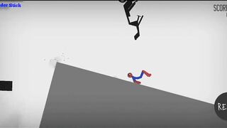 Stickman VS Ramos |Best Falls ????| Stickman Dismounting funny gameplay #14