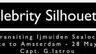 Celebrity Silhouette - Ijmuiden Sealock May 2022
