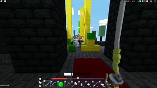 He lost Rageblade to THIS? ???? Roblox Bedwars