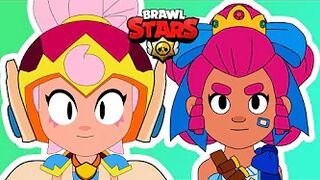 VALKYRIE JANET & PRINCESS SHELLY - BRAWL STARS ANIMATION