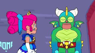 VALKYRIE JANET & PRINCESS SHELLY - BRAWL STARS ANIMATION