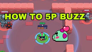 How To 5Hp Buzz in training Cave (Brawl Stars)