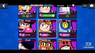 présentation de mon compte brawl stars