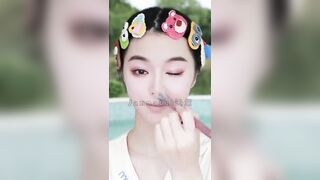 ????[ASMR] Chinese Girl Makeup ASMR Compilation????中国女孩化妆 ASMR 汇编???? #douyin #asmr #makeup #selfcare