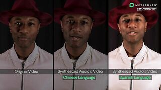 Metaphysic Sizzle Reel Part 2. Syntethic media compilation.