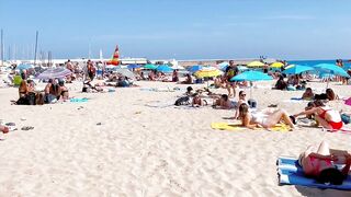 Sitges beach walk / Spain best beaches ????????????