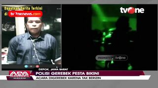 Tidak Berizin, Pesta Bikini di Depok Digerebek Polisi | Apa Kabar Indonesia Malam tvOne