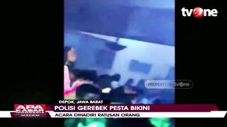 Tidak Berizin, Pesta Bikini di Depok Digerebek Polisi | Apa Kabar Indonesia Malam tvOne