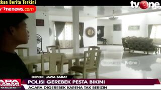 Tidak Berizin, Pesta Bikini di Depok Digerebek Polisi | Apa Kabar Indonesia Malam tvOne