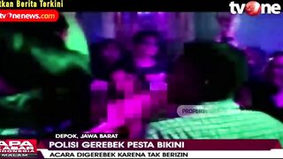 Tidak Berizin, Pesta Bikini di Depok Digerebek Polisi | Apa Kabar Indonesia Malam tvOne