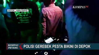 Resahkan Warga, Ratusan Anak Muda Digerebek Polisi Saat Gelar Pesta Bikini