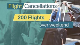 Travel chaos continues in UK as flights are cancelled and delayed | 5 News