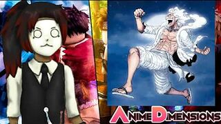 SHOWCASE LUFFY GEAR 5 ANIME DIMENSIONS NIKA!