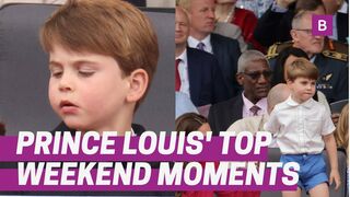 Prince Louis' top funny moments from the Jubilee Weekend