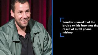 Adam Sandler appears on ‘GMA’ for new movie "Hustle" with black eye | Page Six Celebrity News