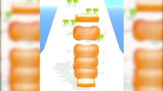 Sandwich Runner Game Max New Level Update Video Games For Android iOS Gameplay QCNGVB