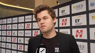 Magnus Carlsen: "It helps to win games!"