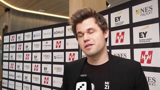 Magnus Carlsen: "It helps to win games!"