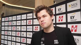 Magnus Carlsen: "It helps to win games!"