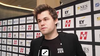 Magnus Carlsen: "It helps to win games!"