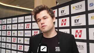 Magnus Carlsen: "It helps to win games!"