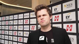 Magnus Carlsen: "It helps to win games!"