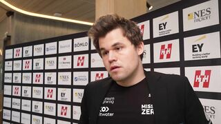 Magnus Carlsen: "It helps to win games!"