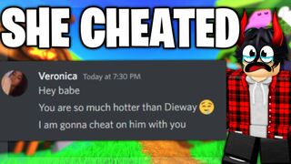 MY ROBLOX GIRLFRIEND CHEATED ON ME ????