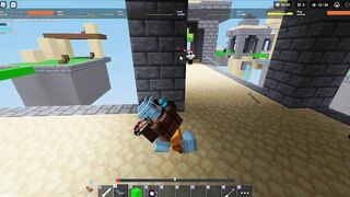 HACKER vs HACKER in Roblox BedWars.. ????????