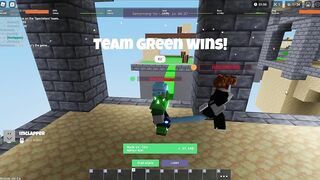 HACKER vs HACKER in Roblox BedWars.. ????????