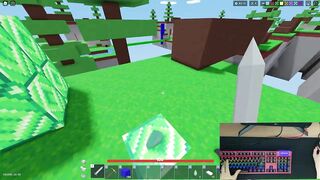 keyboard+mouse HANDCAM (Robloz Bedwars)