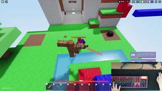 keyboard+mouse HANDCAM (Robloz Bedwars)