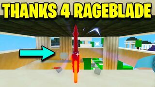 How to steal rageblade without steal ball ???? - Roblox Bedwars