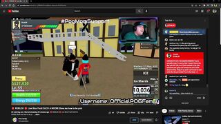 DONATING $100 TO POG FAMILY! | Congratulations on 10,000 SUBSCRIBERS! | Roblox