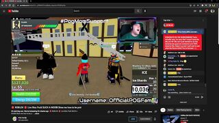 DONATING $100 TO POG FAMILY! | Congratulations on 10,000 SUBSCRIBERS! | Roblox