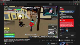 DONATING $100 TO POG FAMILY! | Congratulations on 10,000 SUBSCRIBERS! | Roblox