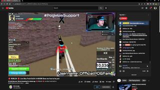 DONATING $100 TO POG FAMILY! | Congratulations on 10,000 SUBSCRIBERS! | Roblox