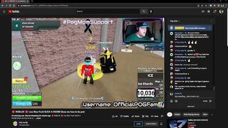 DONATING $100 TO POG FAMILY! | Congratulations on 10,000 SUBSCRIBERS! | Roblox