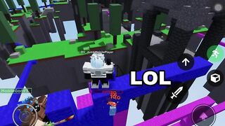 3 Insane Block Clutches On Mobile! (Roblox Bedwars)